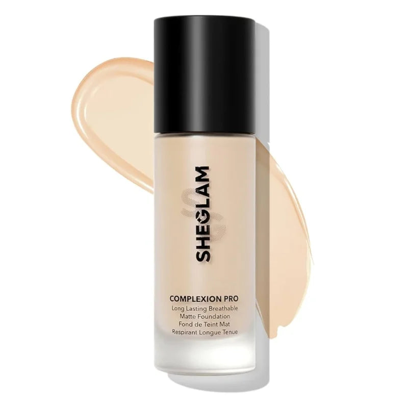 Sheglam Complexion Pro Matte Foundation | Porcelain | Long Lasting